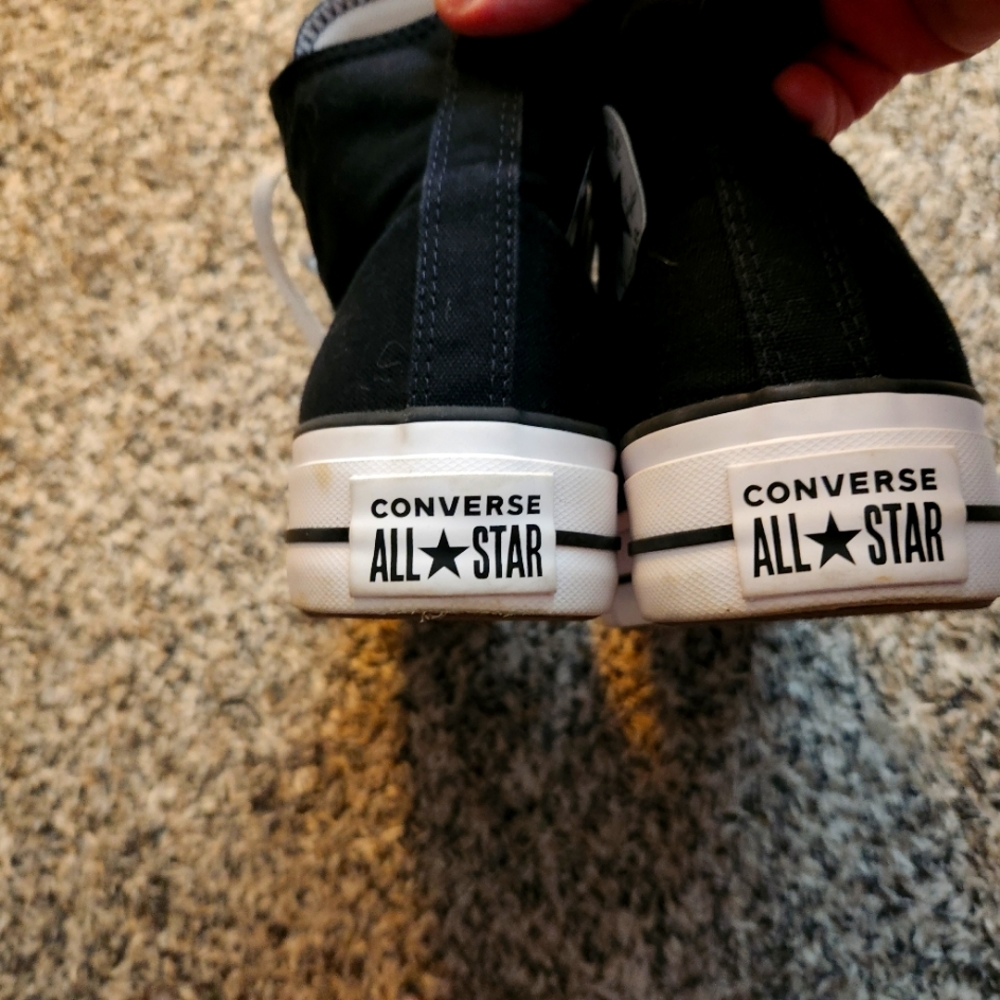 Women's size 8.5 Converse all star platforms